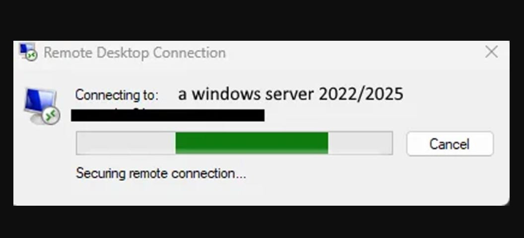 кран зависання термінального сервера Windows на етапі налаштування віддалених робочих столів